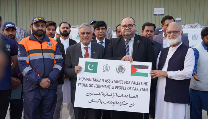 الخدمت فاؤنڈیشن کیجانب سے 65 ٹن کین فوڈ، 20 ٹن خشک دودھ، 5 ٹن بسکٹ اور 10 ٹن ادویات غزہ روانہ
