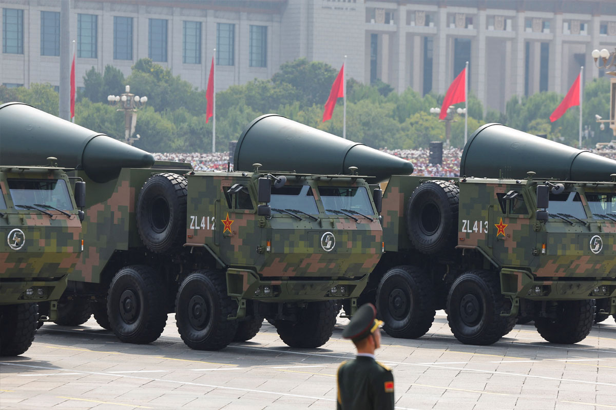 تصاویر: جنگ عظیم دوم میں فتح کی سالگرہ پر چین کی شاندار فوجی پریڈ