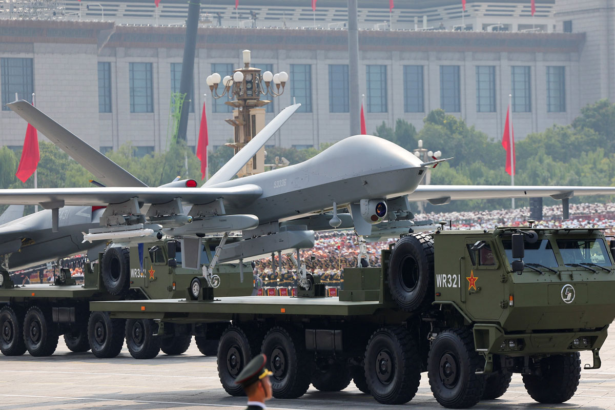 تصاویر: جنگ عظیم دوم میں فتح کی سالگرہ پر چین کی شاندار فوجی پریڈ