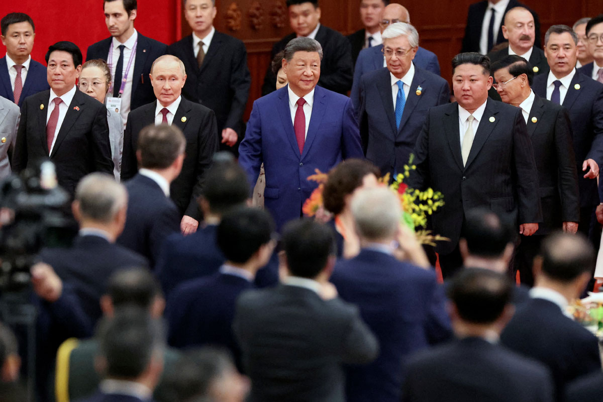 تصاویر: جنگ عظیم دوم میں فتح کی سالگرہ پر چین کی شاندار فوجی پریڈ