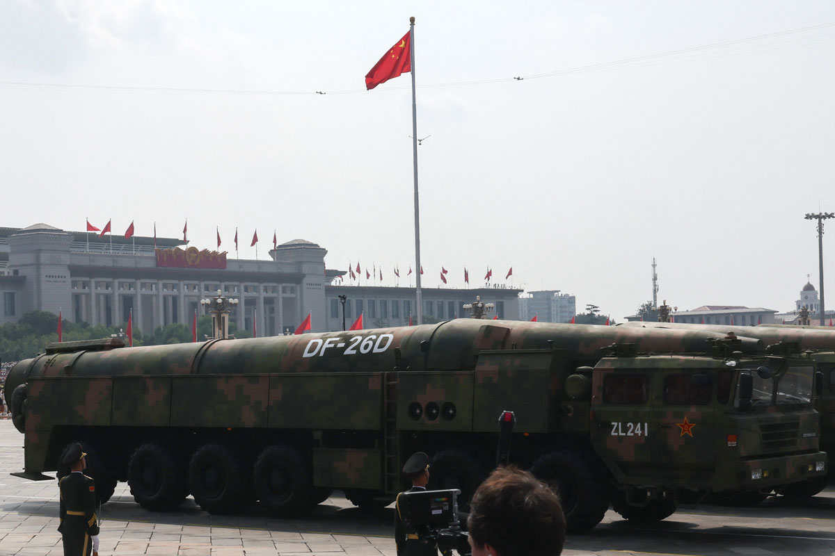 تصاویر: جنگ عظیم دوم میں فتح کی سالگرہ پر چین کی شاندار فوجی پریڈ