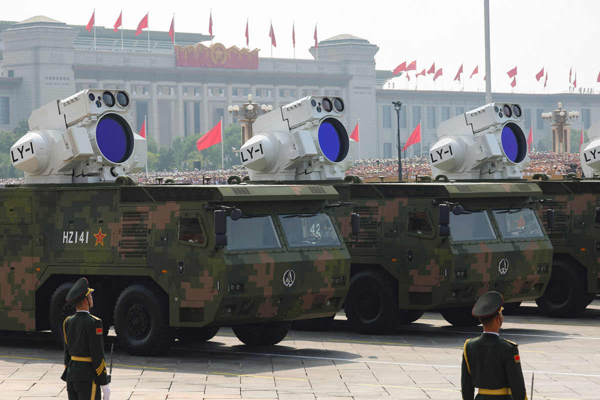 تصاویر: جنگ عظیم دوم میں فتح کی سالگرہ پر چین کی شاندار فوجی پریڈ